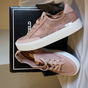 Karl Lagerfeld Blush Tennis shoes